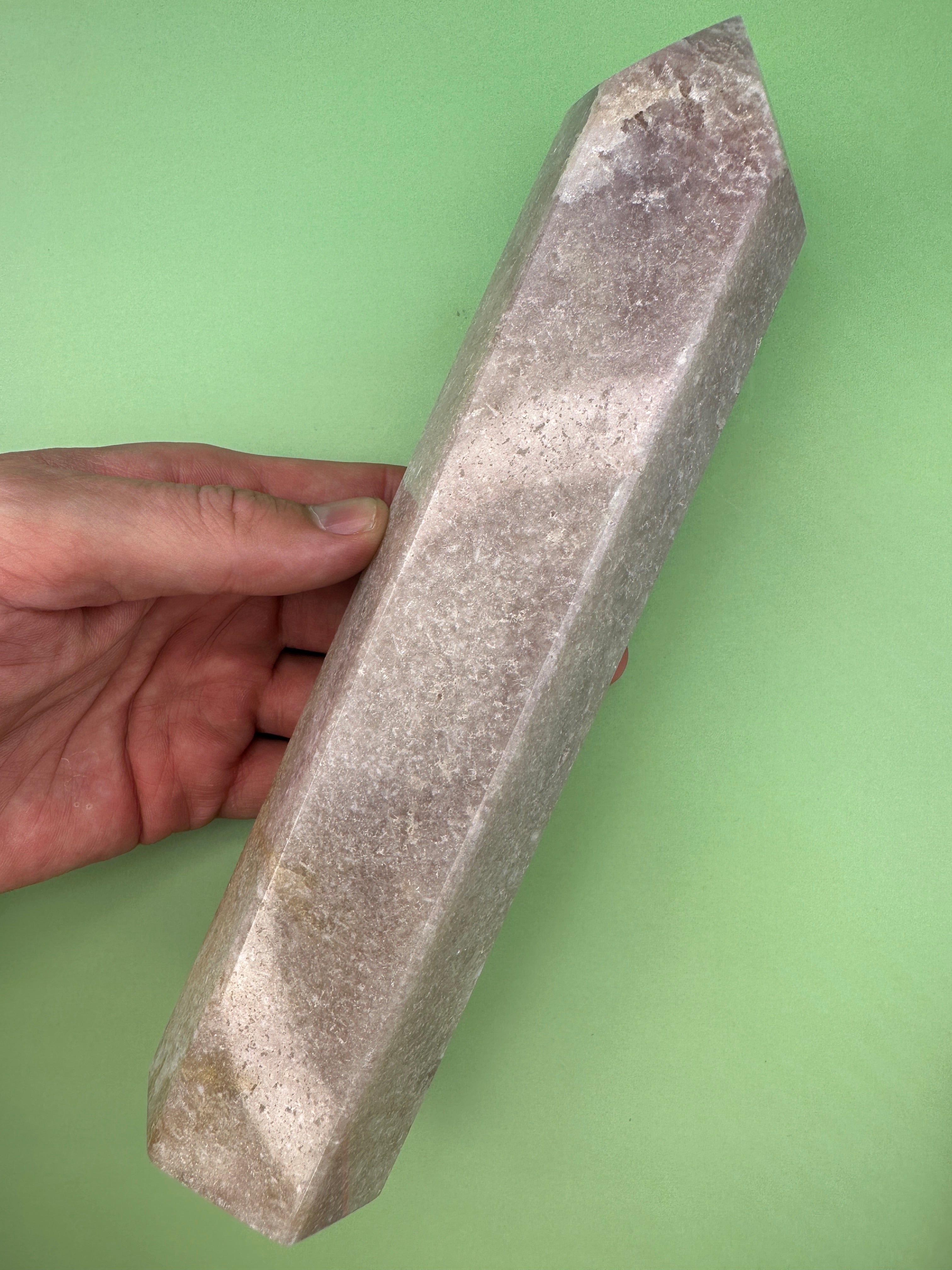 Pink amethyst - XL tower