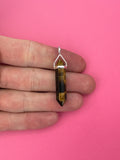 Willpower pendant - Tiger's eye (sterling silver)