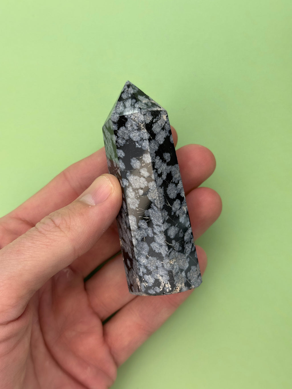 Snowflake obsidian - Tower