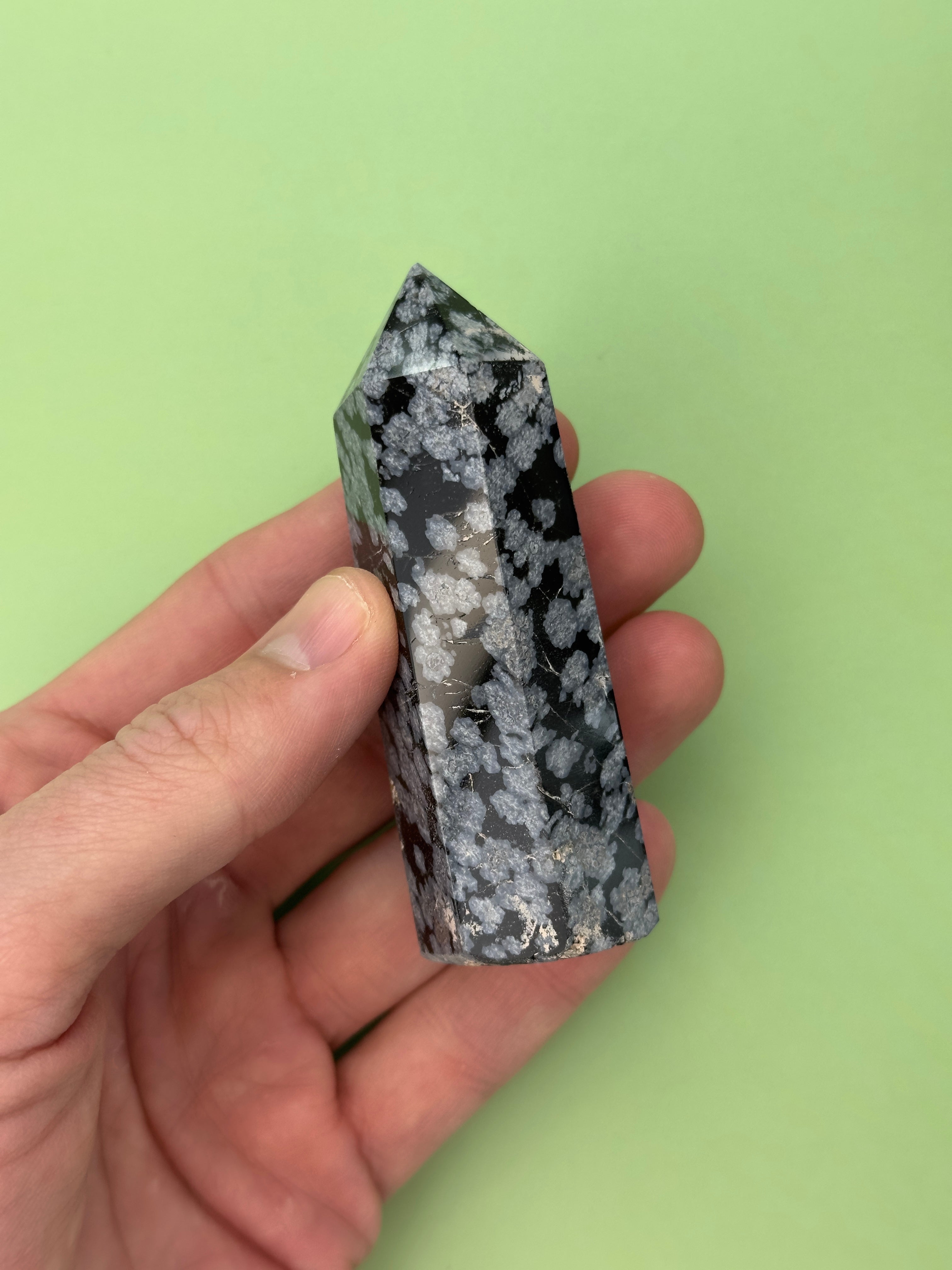 Snowflake obsidian - Tower