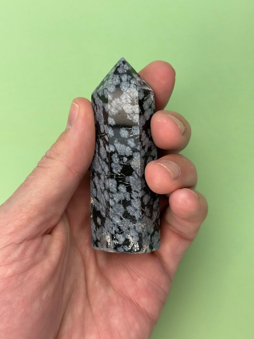 Snowflake obsidian - Tower