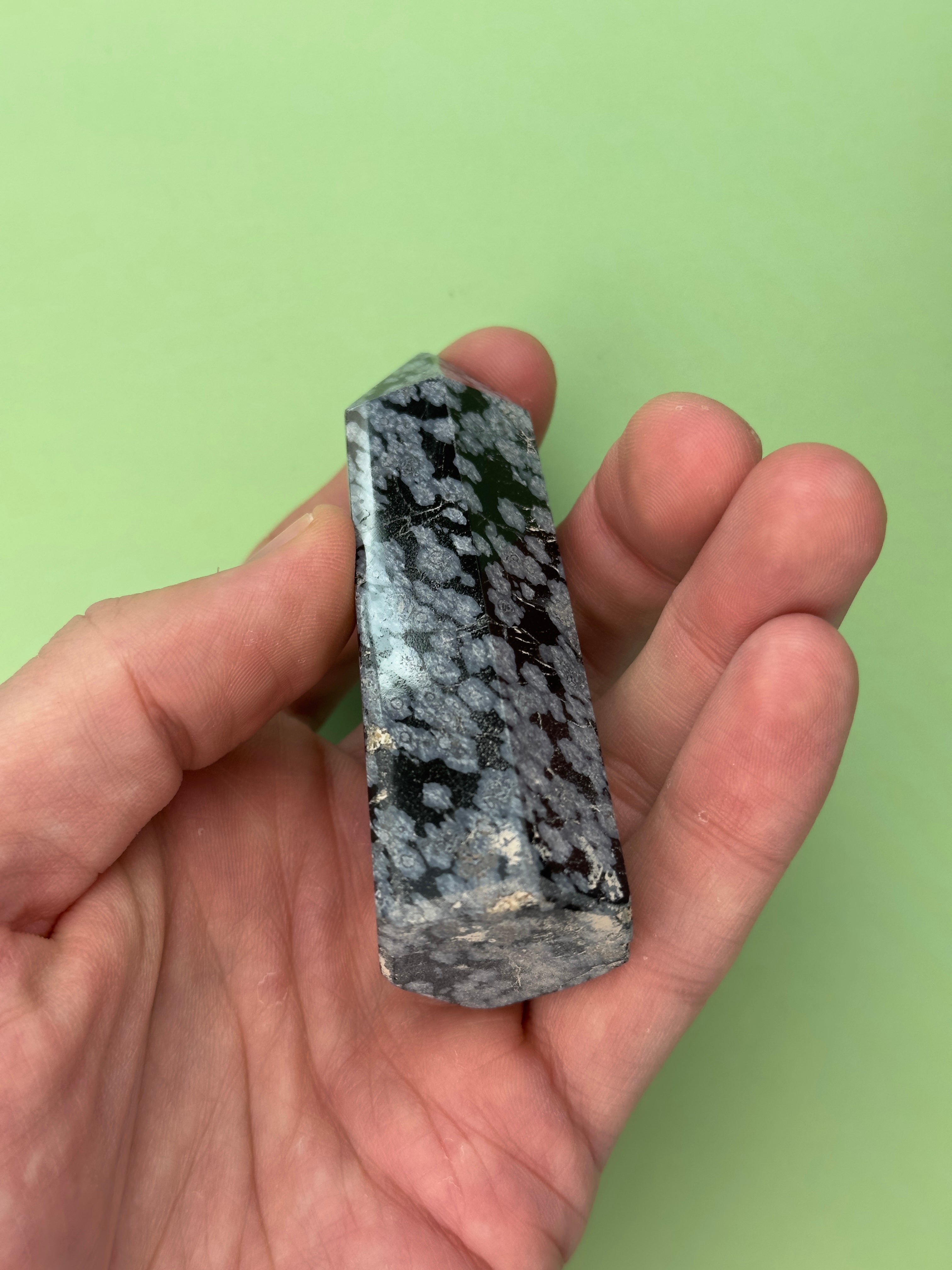 Snowflake obsidian - Tower