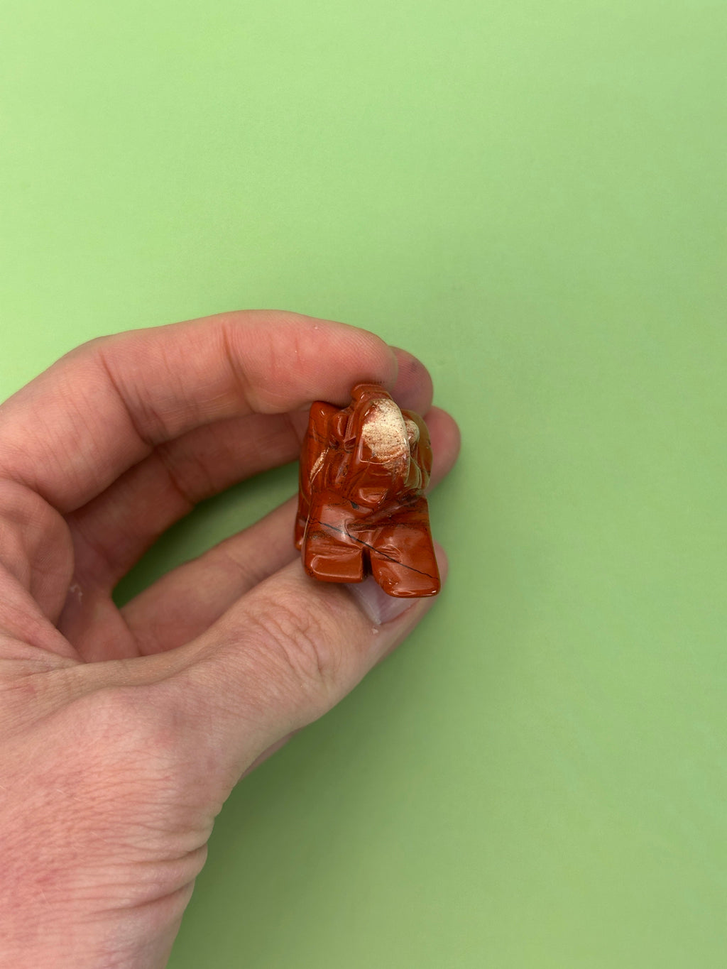 Red jasper - Elephant