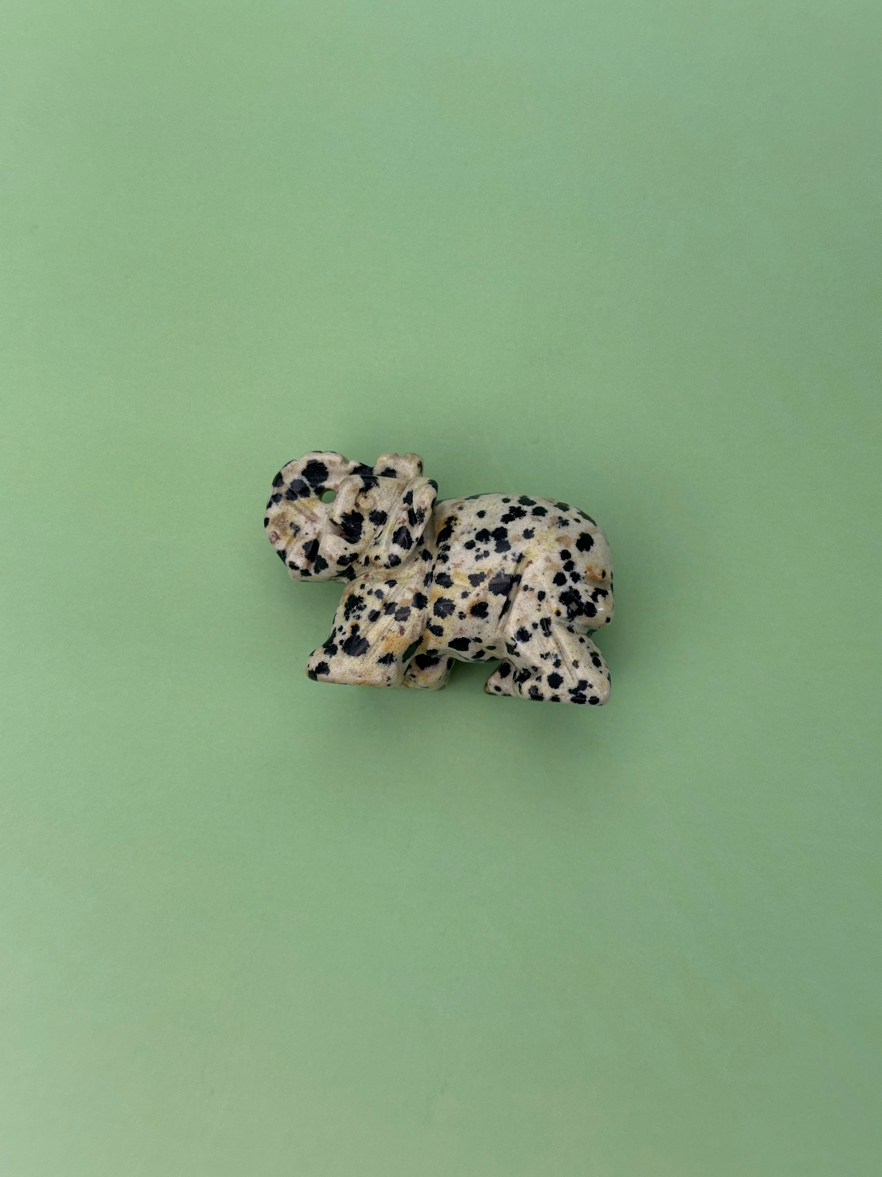 Dalmatian jasper - Elephant