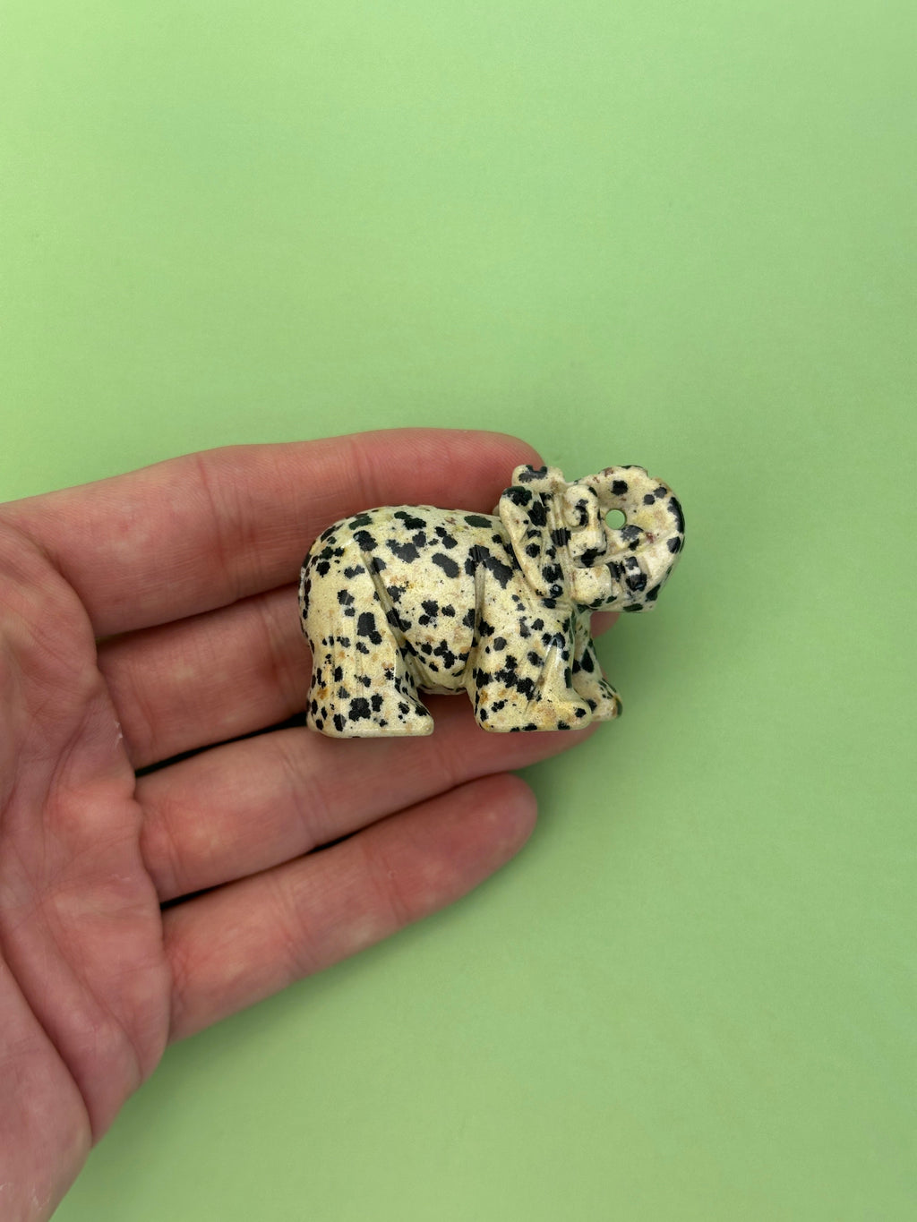 Dalmatian jasper - Elephant