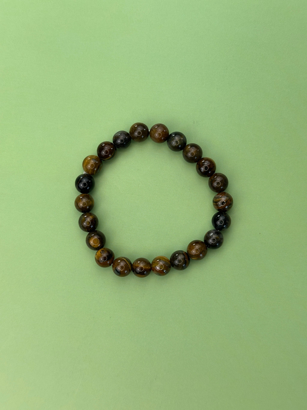 Tiger's eye - Overcoming fear - Power bead bracelet