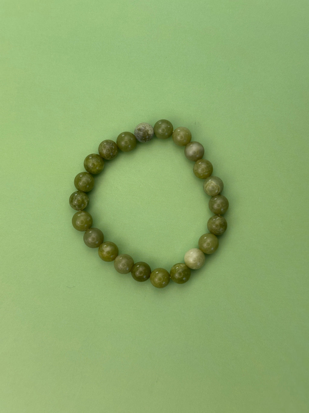 Jade - Attract luck - Power bead bracelet