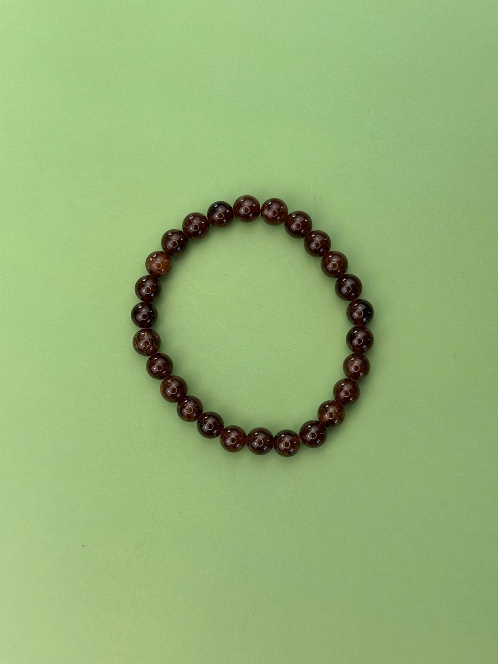 Blood garnet - Bringing passion - Power bead bracelet