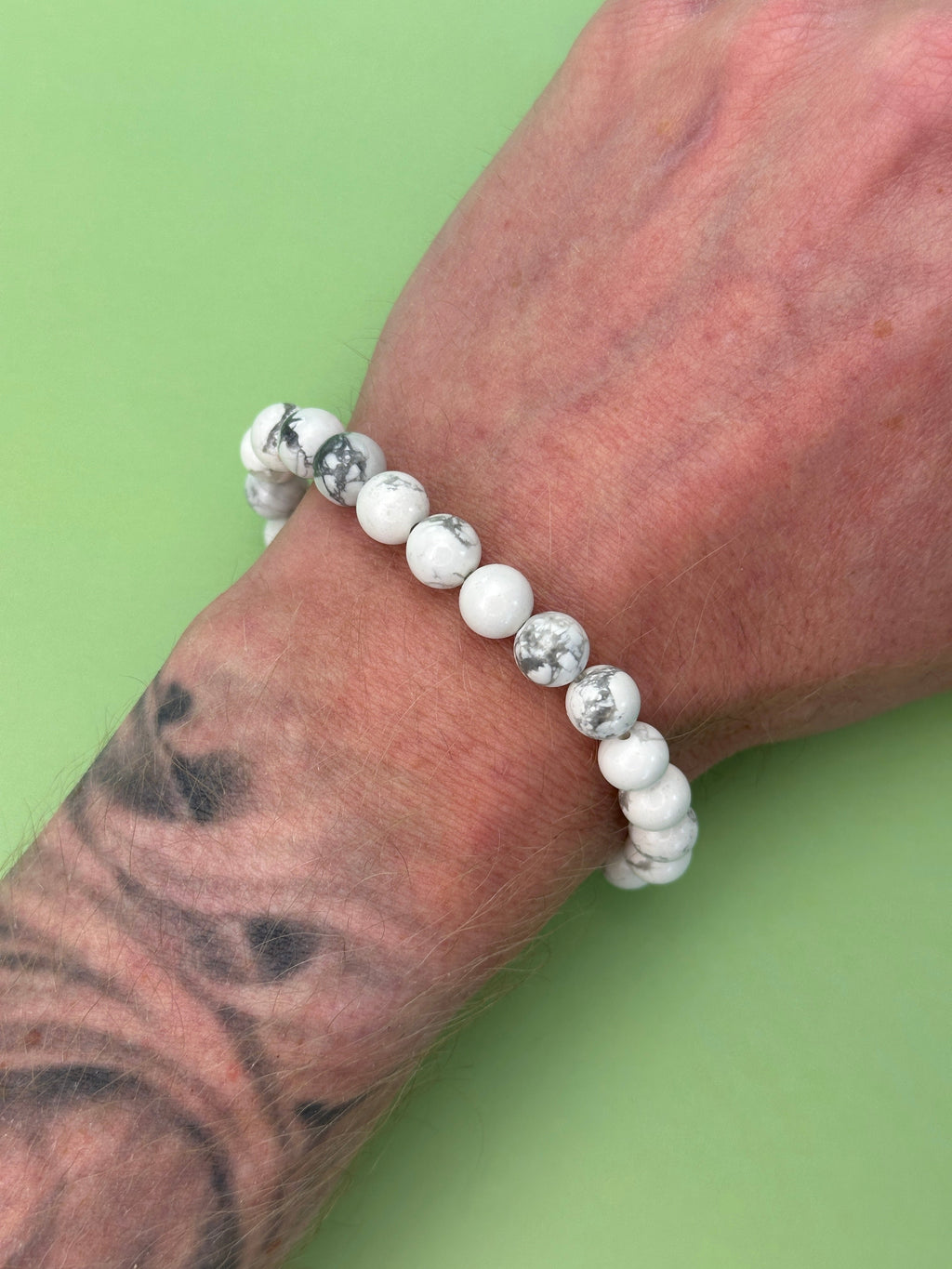 Howlite - Peace and calm - Power bead bracelet