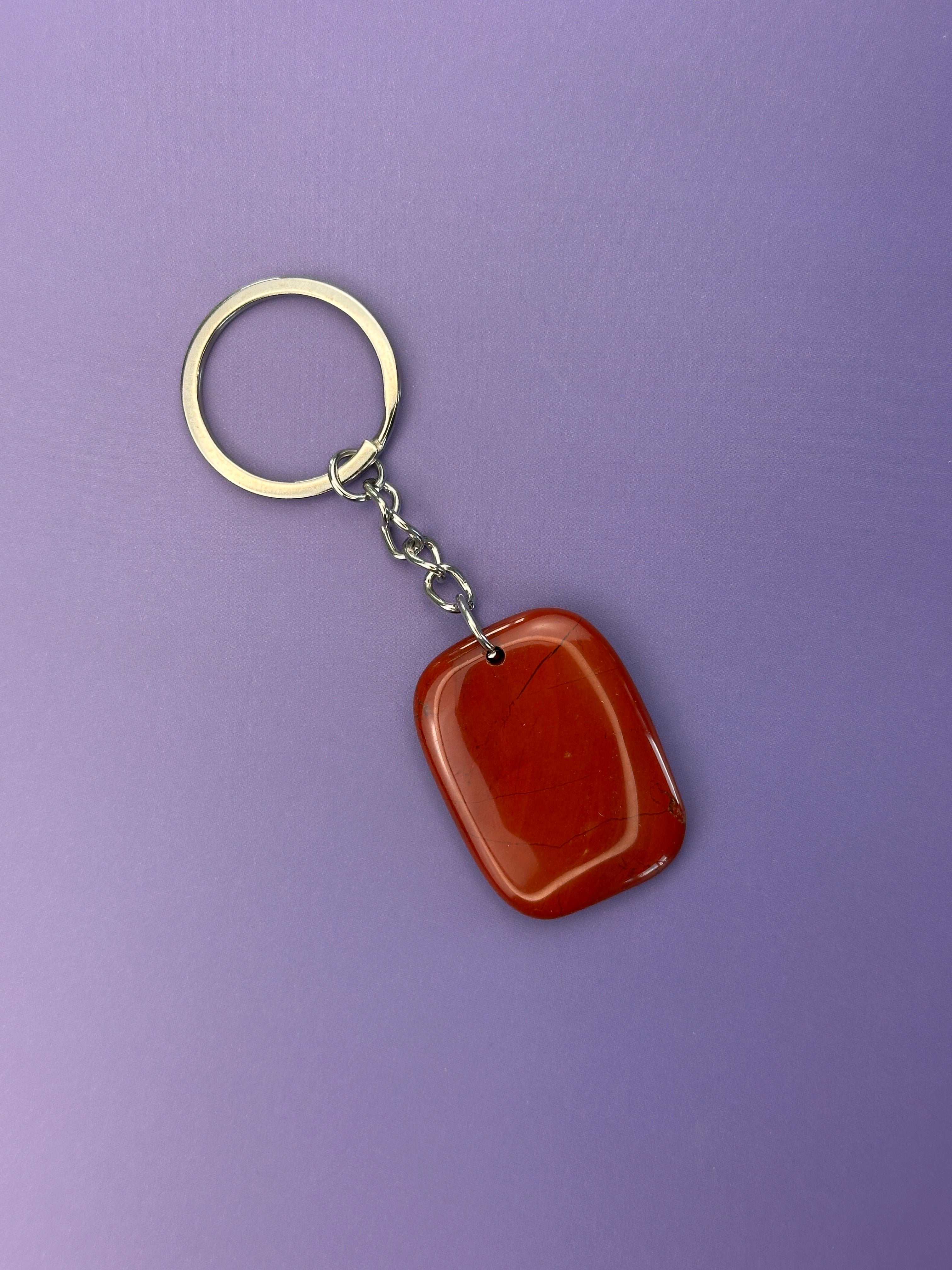 Red jasper - Keyring